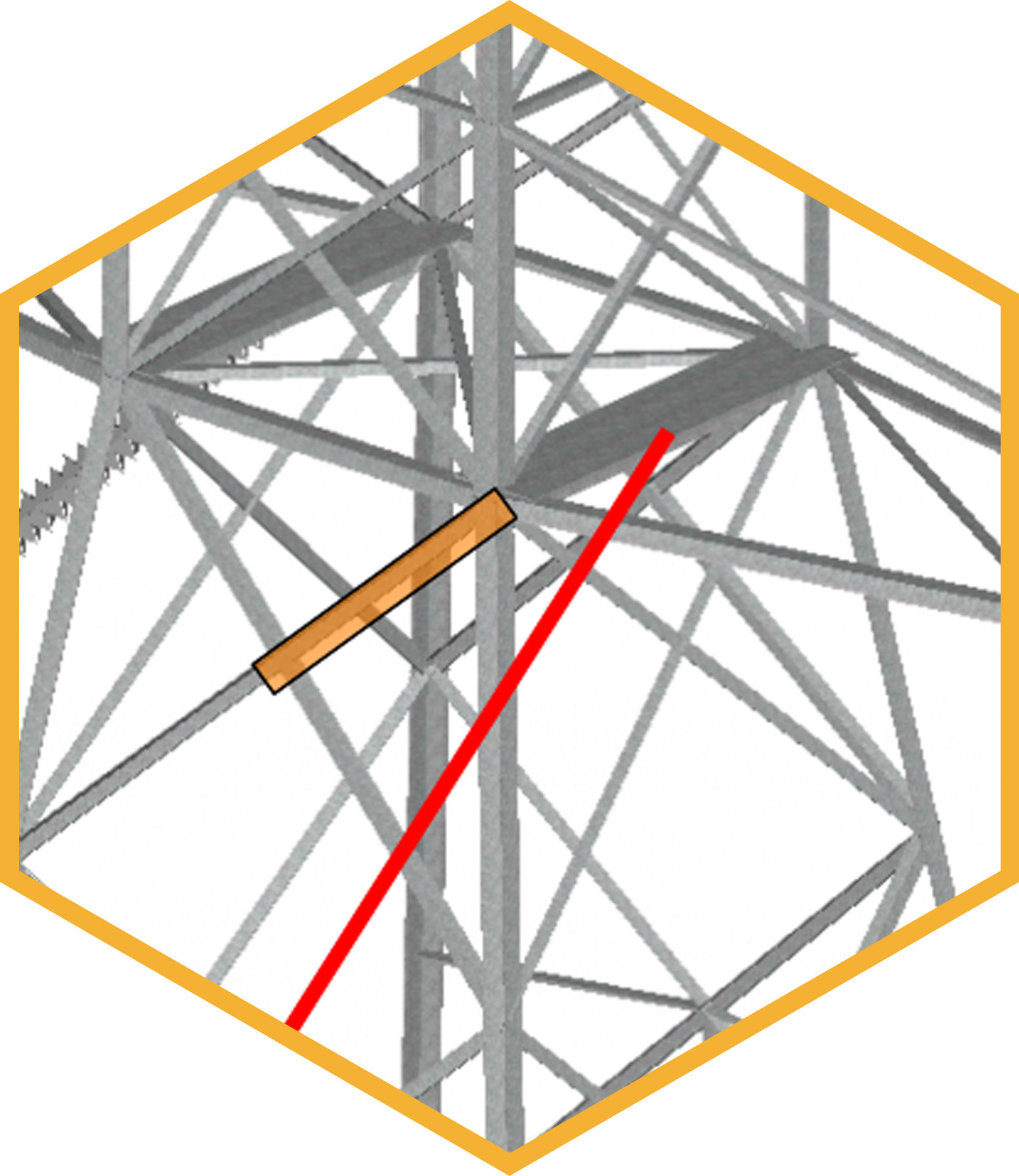 Deciphering the Wire Unloading Sequence for Transmission Structures